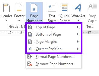 Langkah-langkah Membuat Nomor Halaman di Word Langkah-langkah Membuat Nomor Halaman di Word