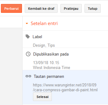 Ubah Permalink Blogger Tanpa Kehilangan Traffik Ubah Permalink Blogger Tanpa Kehilangan Traffik