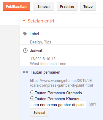 Ubah Permalink Blogger Tanpa Kehilangan Traffik Ubah Permalink Blogger Tanpa Kehilangan Traffik