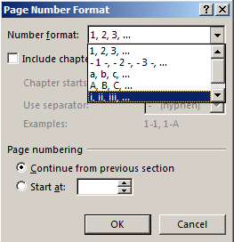 5. kotak dialog Page Number Format 5. kotak dialog Page Number Format