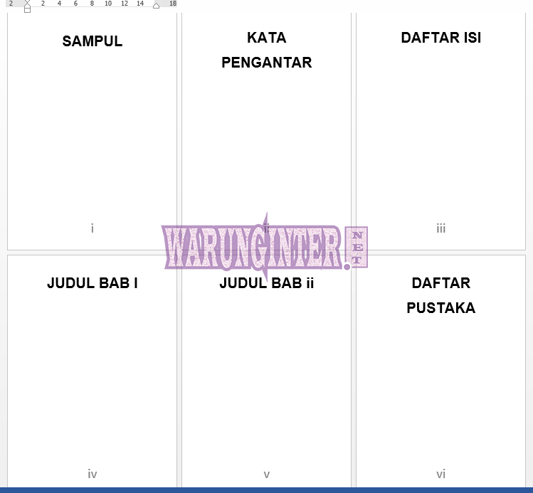 Mengubah Nomor Halaman dari Anka menjadi Rowami di word Mengubah Nomor Halaman dari Anka menjadi Rowami di word
