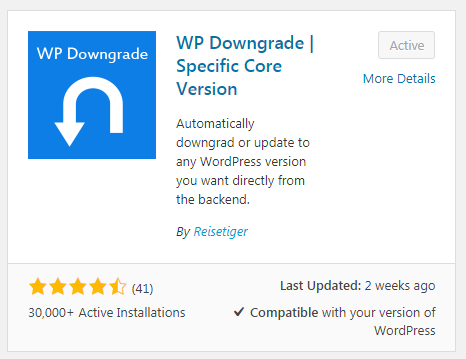 Cara Downgrade Versi WordPress Cara Downgrade Versi WordPress