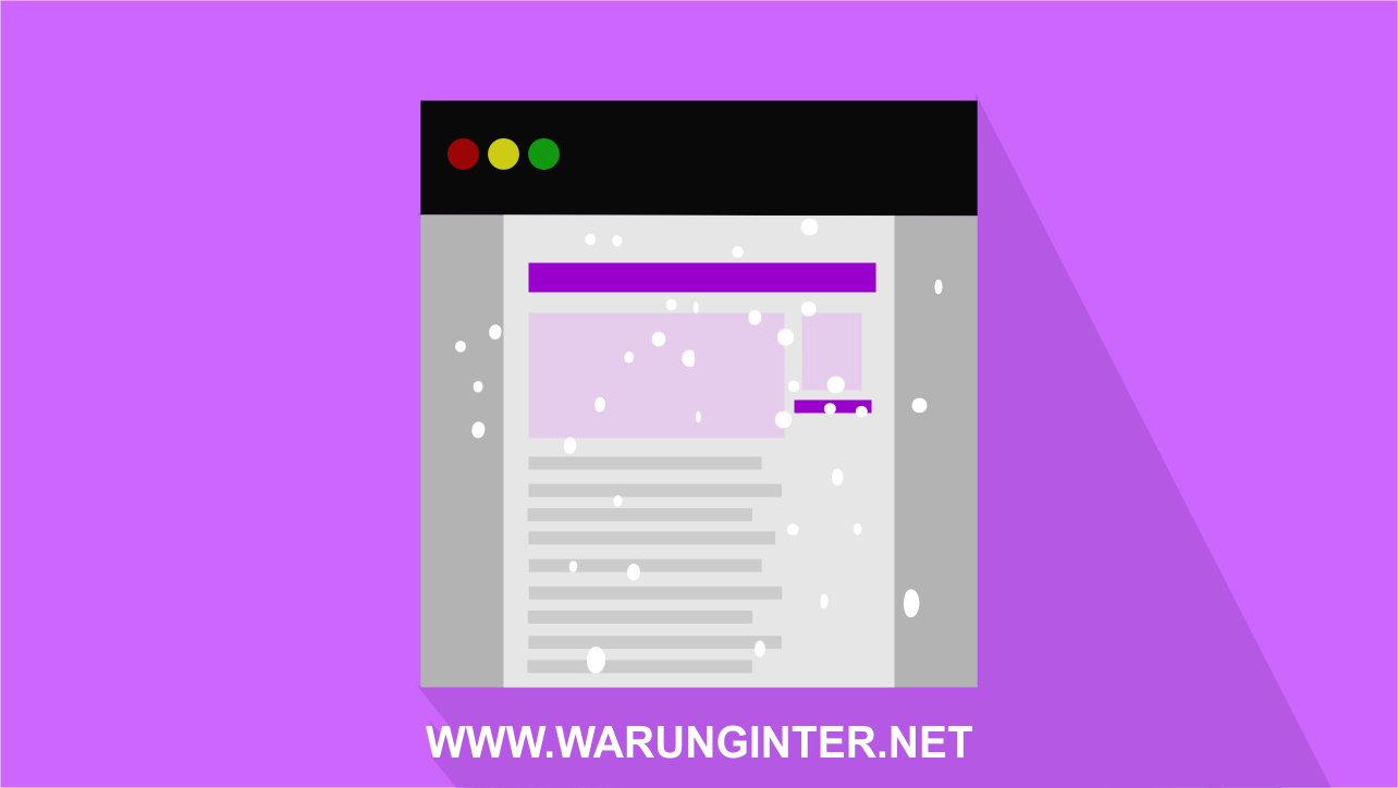Cara Membuat Efek Animasi Salju di Blogger Cara Membuat Efek Animasi Salju di Blogger