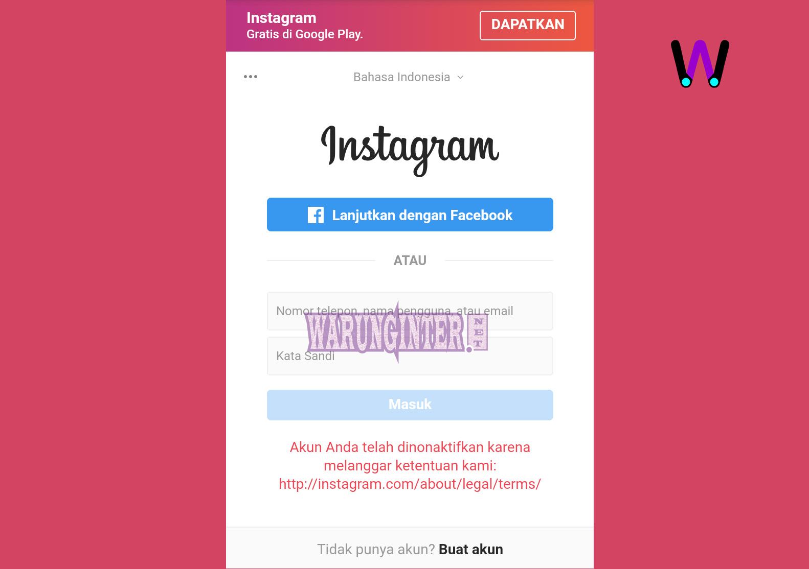 Cara Mengembalikan Akun Instagram Yang Diblokir Cara Mengembalikan Akun Instagram Yang Diblokir