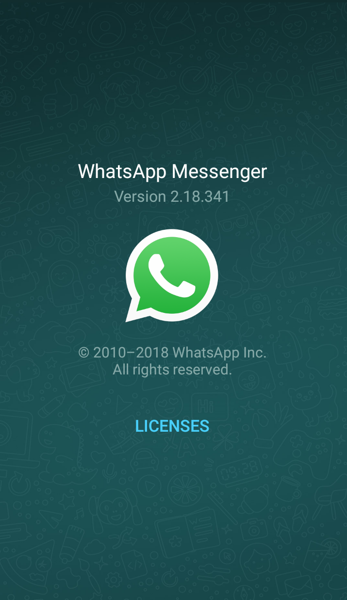 Cek Versi Whatsapp yang sedang kita gunakan Cek Versi Whatsapp yang sedang kita gunakan