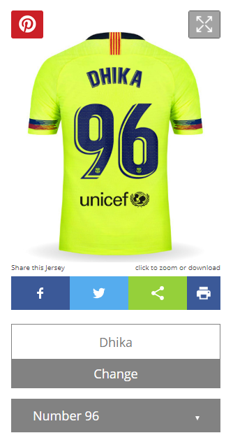 Masukan nama dan no punggung di jersey bola Masukan nama dan no punggung di jersey bola