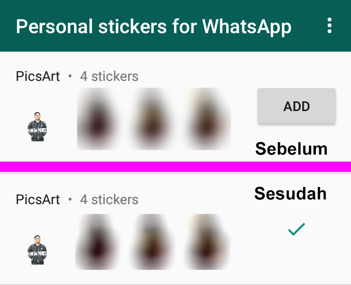 Personal Sticker for Whatsapp Personal Sticker for Whatsapp