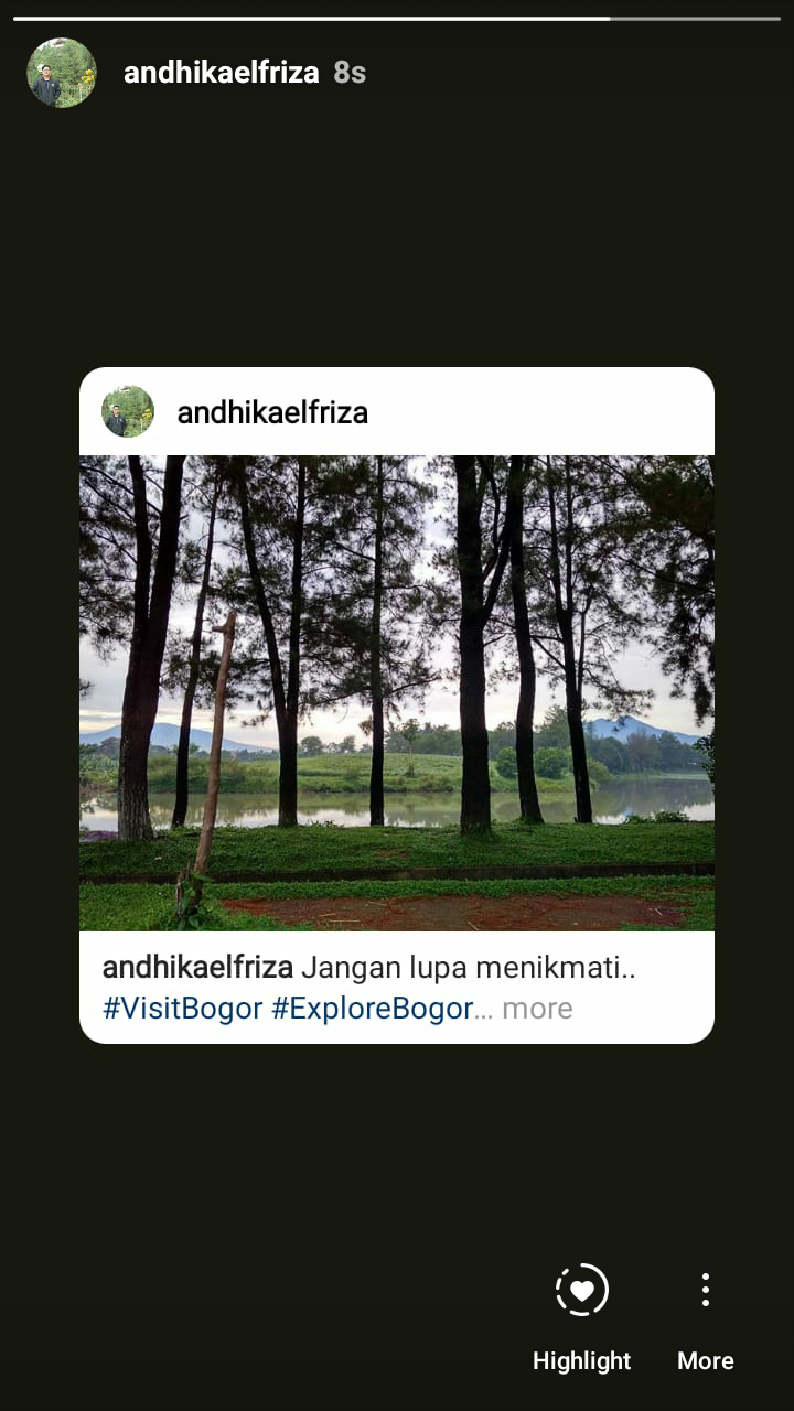 Share postingan instagram di Story Share postingan instagram di Story