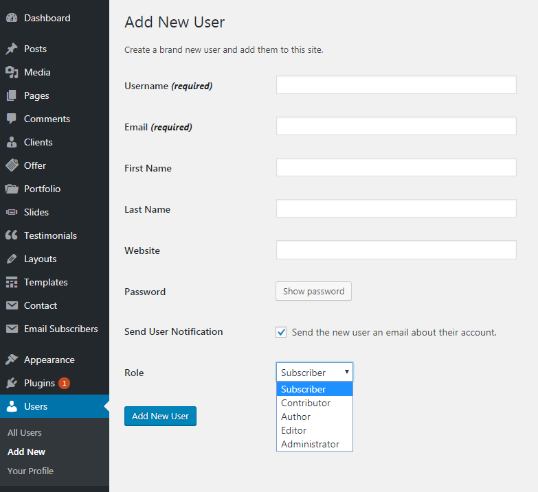 Mengenal Hak Akses User Pada WordPress Mengenal Hak Akses User Pada WordPress