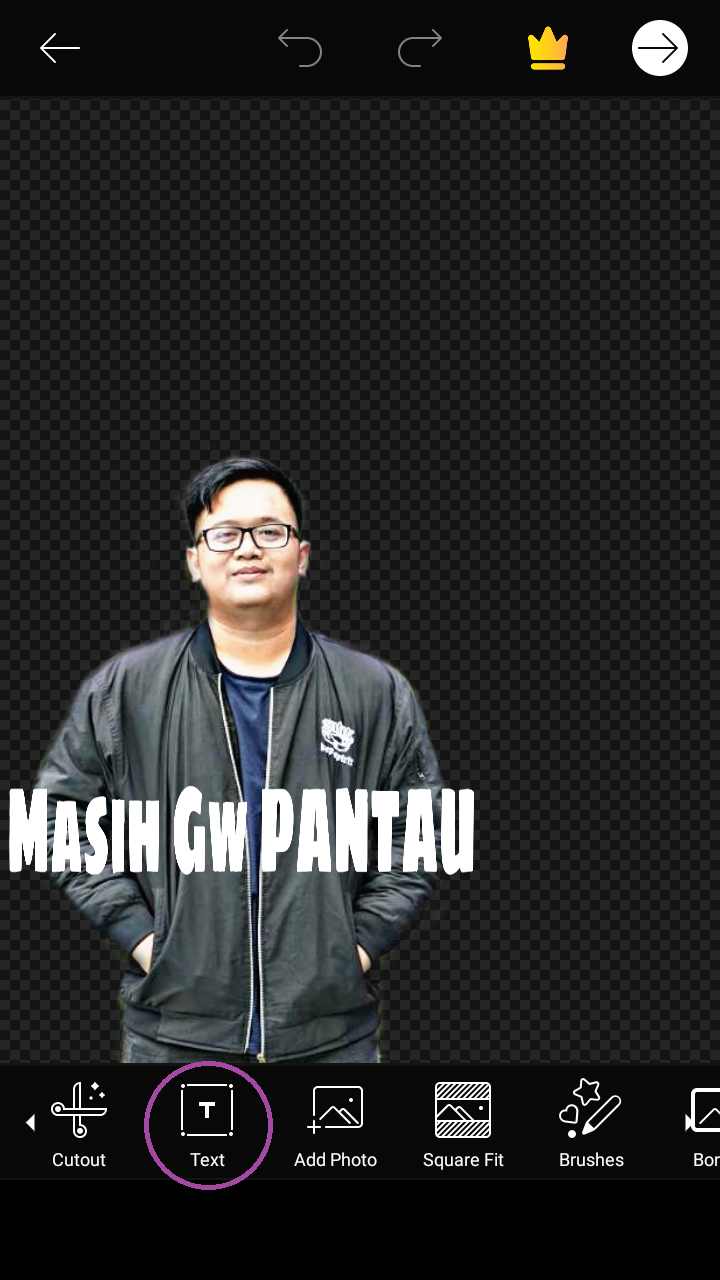 Tambahkan Teks pada Gambar di picsart Tambahkan Teks pada Gambar di picsart